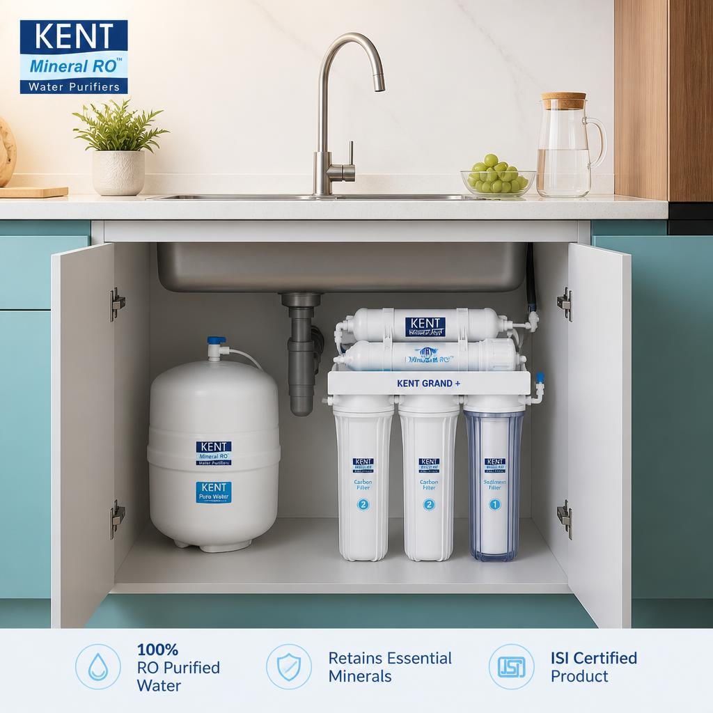 Kent under-sink RO water purifier system